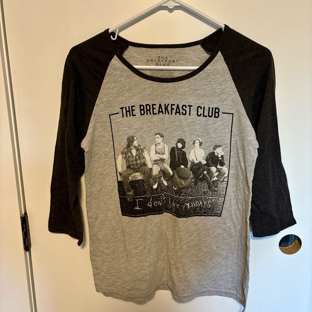 The Breakfast Club Raglan Graphic Tee | Retro 80s Movie Film Shirt